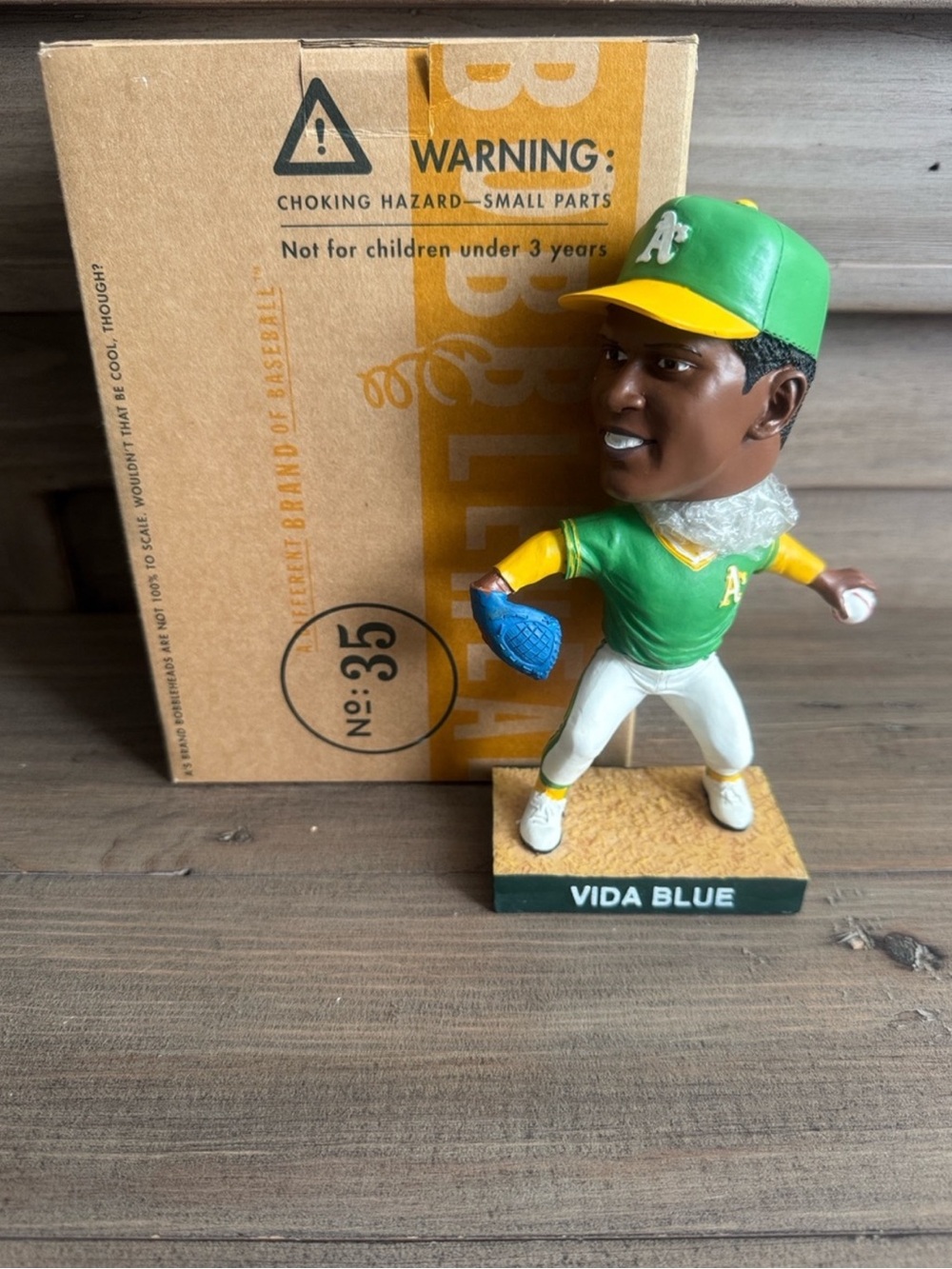 Oakland A's Vida Blue Bobblehead